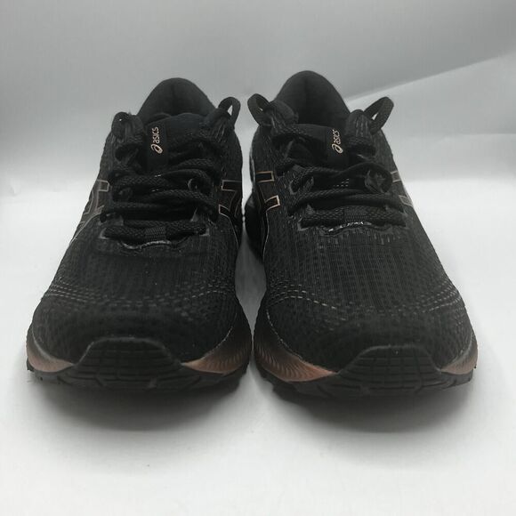 Asics Gel Saiun Womens Size 9.5 Black/Rose/Gold Running Sneakers Shoes 1012B232 - Picture 2 of 12